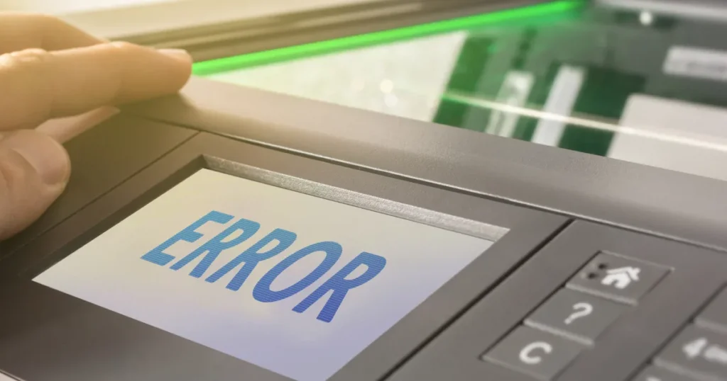 Printer Error